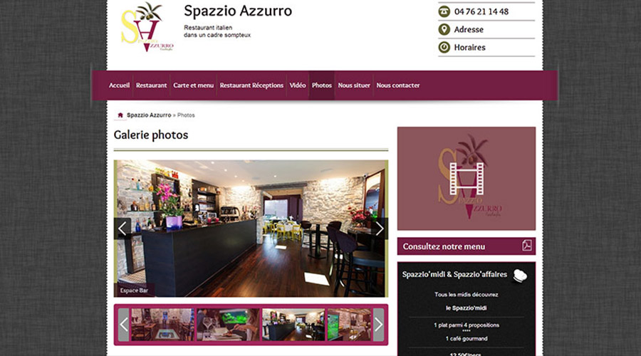 Photographies d’illustration pour la restauration