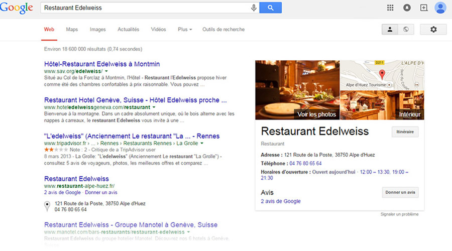 Choisir la photo visible dans les résultats de recherche de votre fiche Google My Business