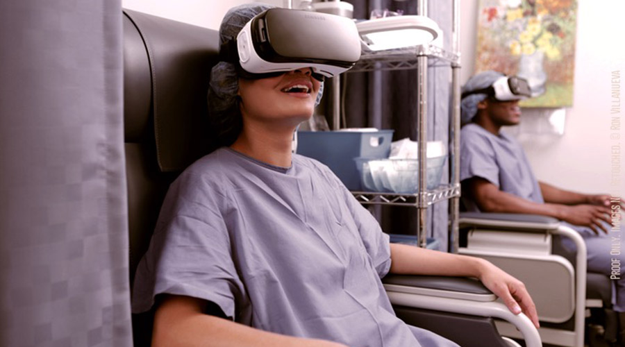 La vidéo 360 pour soulager le cancer